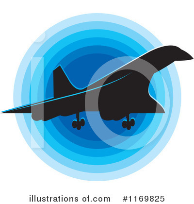 Royalty-Free (RF) Airplane Clipart Illustration by Lal Perera - Stock Sample #1169825