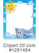Airplane Clipart #1251454 by visekart