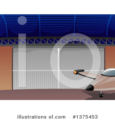 Royalty-Free (RF) Airplane Clipart Illustration by BNP Design Studio - Stock Sample #1375453