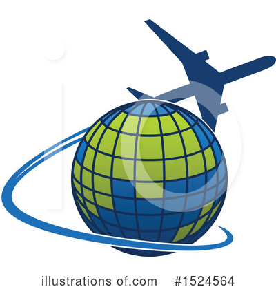 Royalty-Free (RF) Airplane Clipart Illustration by Vector Tradition SM - Stock Sample #1524564