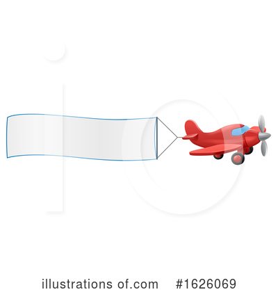Royalty-Free (RF) Airplane Clipart Illustration by AtStockIllustration - Stock Sample #1626069