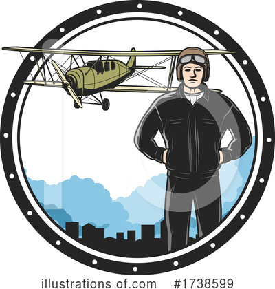 Pilot Clipart #1738599 by Vector Tradition SM