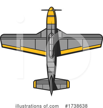 Royalty-Free (RF) Airplane Clipart Illustration by Vector Tradition SM - Stock Sample #1738638
