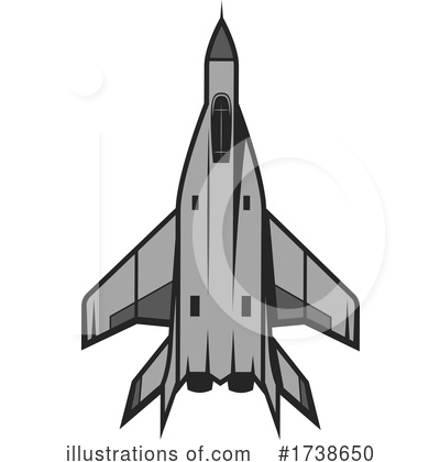 Royalty-Free (RF) Airplane Clipart Illustration by Vector Tradition SM - Stock Sample #1738650