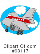 Airplane Clipart #93117 by djart