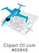 Airplane Clipart #93849 by toonster