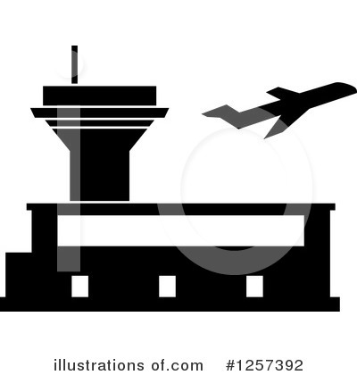 Royalty-Free (RF) Airport Clipart Illustration by Vector Tradition SM - Stock Sample #1257392