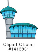 Airport Clipart #1413831 by visekart