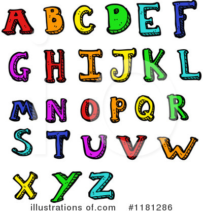 Letter A Clipart #1181286 by lineartestpilot