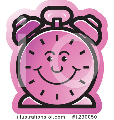 Royalty-Free (RF) Alarm Clock Clipart Illustration by Lal Perera - Stock Sample #1230050