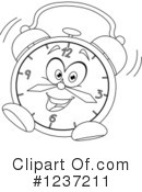 Alarm Clock Clipart #1237211 by yayayoyo