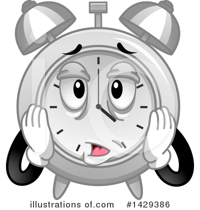 Alarm Clock Clipart #1429386 by BNP Design Studio