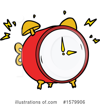 Royalty-Free (RF) Alarm Clock Clipart Illustration by lineartestpilot - Stock Sample #1579906