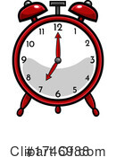 Alarm Clock Clipart #1746988 by Hit Toon