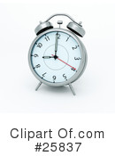 Alarm Clock Clipart #25837 by KJ Pargeter