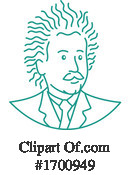 Albert Einstein Clipart #1700949 by patrimonio