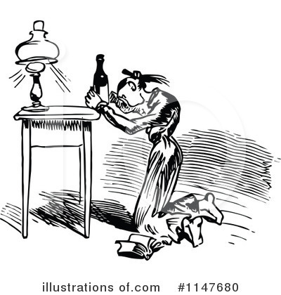 Royalty-Free (RF) Alcohol Clipart Illustration by Prawny Vintage - Stock Sample #1147680