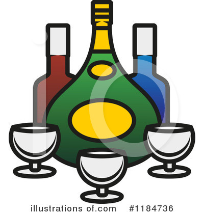 Royalty-Free (RF) Alcohol Clipart Illustration by Vector Tradition SM - Stock Sample #1184736
