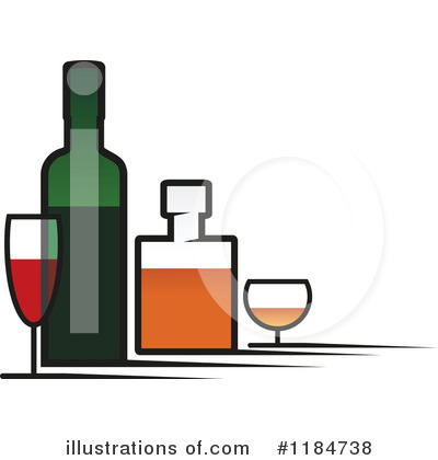 Royalty-Free (RF) Alcohol Clipart Illustration by Vector Tradition SM - Stock Sample #1184738