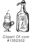 Alcohol Clipart #1352302 by Vector Tradition SM