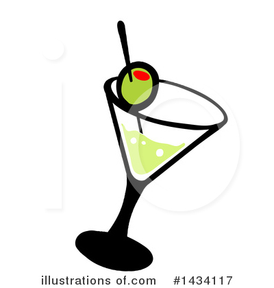Royalty-Free (RF) Alcohol Clipart Illustration by LaffToon - Stock Sample #1434117