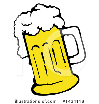 Royalty-Free (RF) Alcohol Clipart Illustration by LaffToon - Stock Sample #1434118