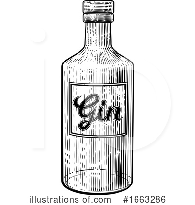 Gin Clipart #1663286 by AtStockIllustration