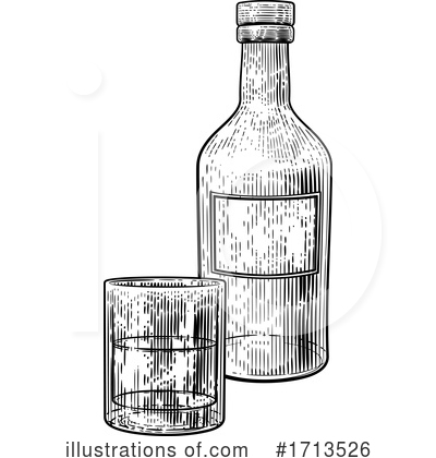 Whiskey Clipart #1713526 by AtStockIllustration