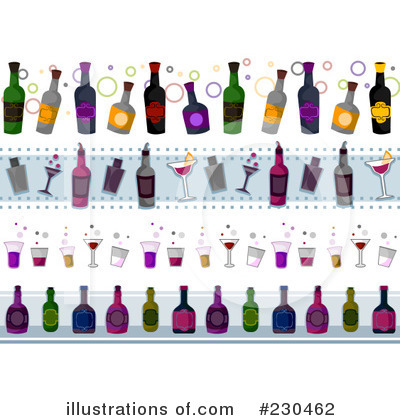 Royalty-Free (RF) Alcohol Clipart Illustration by BNP Design Studio - Stock Sample #230462