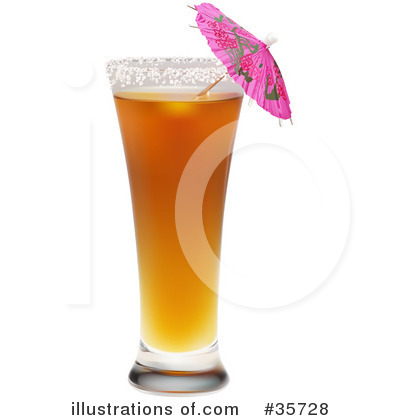 Royalty-Free (RF) Alcohol Clipart Illustration by dero - Stock Sample #35728