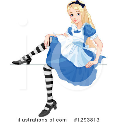 Alice In Wonderland Clipart #1293813 by Pushkin