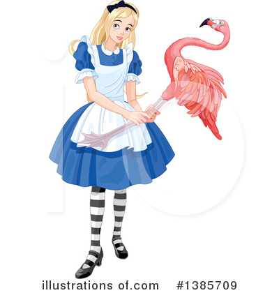 Royalty-Free (RF) Alice Clipart Illustration by Pushkin - Stock Sample #1385709