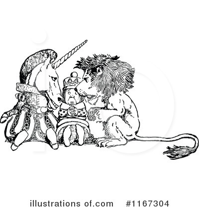 Royalty-Free (RF) Alice In Wonderland Clipart Illustration by Prawny Vintage - Stock Sample #1167304