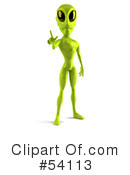 Alien Character Clipart #54113 by Julos