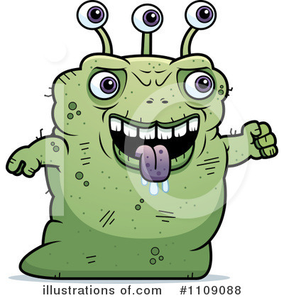 Royalty-Free (RF) Alien Clipart Illustration by Cory Thoman - Stock Sample #1109088