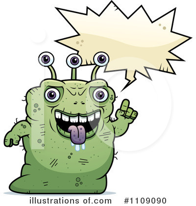 Royalty-Free (RF) Alien Clipart Illustration by Cory Thoman - Stock Sample #1109090