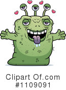 Alien Clipart #1109091 by Cory Thoman