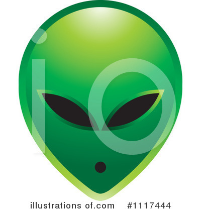 Royalty-Free (RF) Alien Clipart Illustration by Lal Perera - Stock Sample #1117444