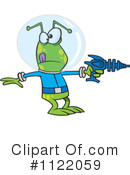 Alien Clipart #1122059 by toonaday