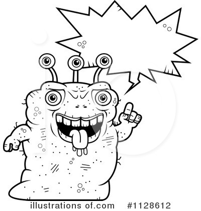 Royalty-Free (RF) Alien Clipart Illustration by Cory Thoman - Stock Sample #1128612