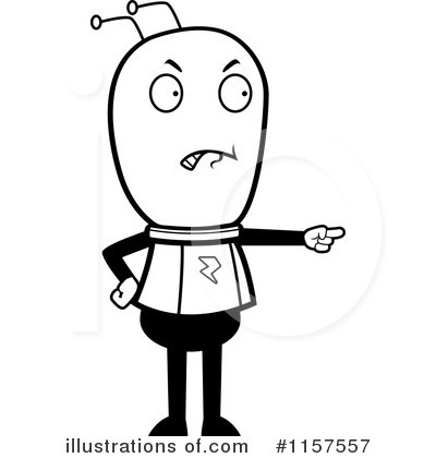 Royalty-Free (RF) Alien Clipart Illustration by Cory Thoman - Stock Sample #1157557