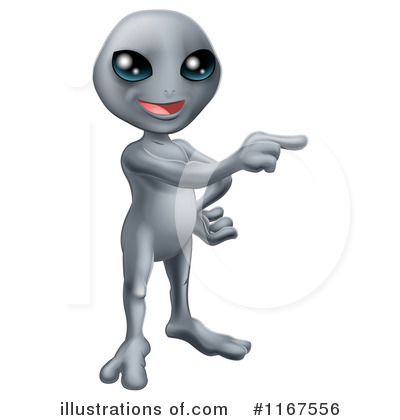 Royalty-Free (RF) Alien Clipart Illustration by AtStockIllustration - Stock Sample #1167556