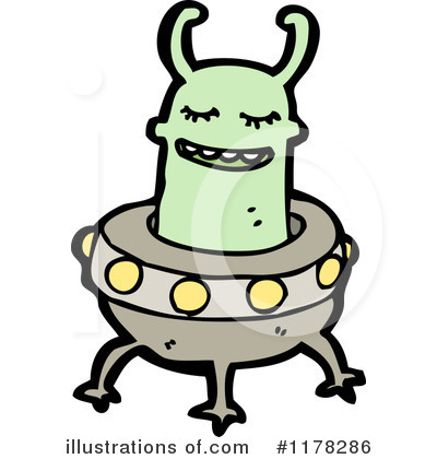 Royalty-Free (RF) Alien Clipart Illustration by lineartestpilot - Stock Sample #1178286