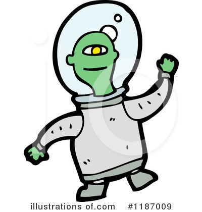 Space Alien Clipart #1187009 by lineartestpilot