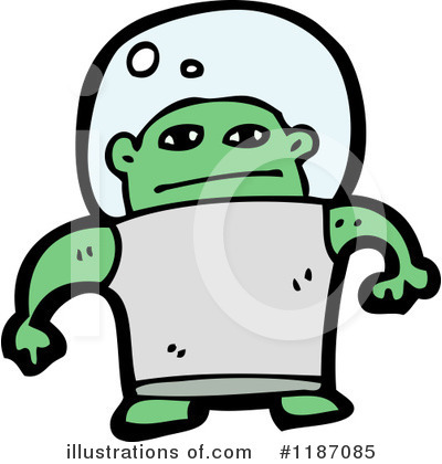 Space Alien Clipart #1187085 by lineartestpilot