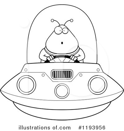 Royalty-Free (RF) Alien Clipart Illustration by Cory Thoman - Stock Sample #1193956