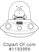 Alien Clipart #1193956 by Cory Thoman