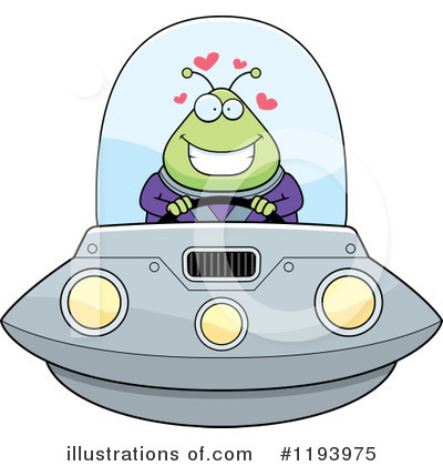 Royalty-Free (RF) Alien Clipart Illustration by Cory Thoman - Stock Sample #1193975