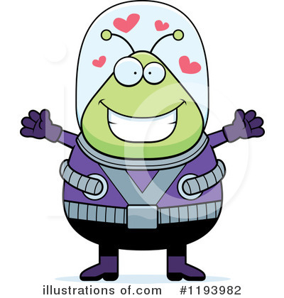 Royalty-Free (RF) Alien Clipart Illustration by Cory Thoman - Stock Sample #1193982