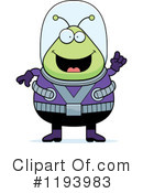 Alien Clipart #1193983 by Cory Thoman